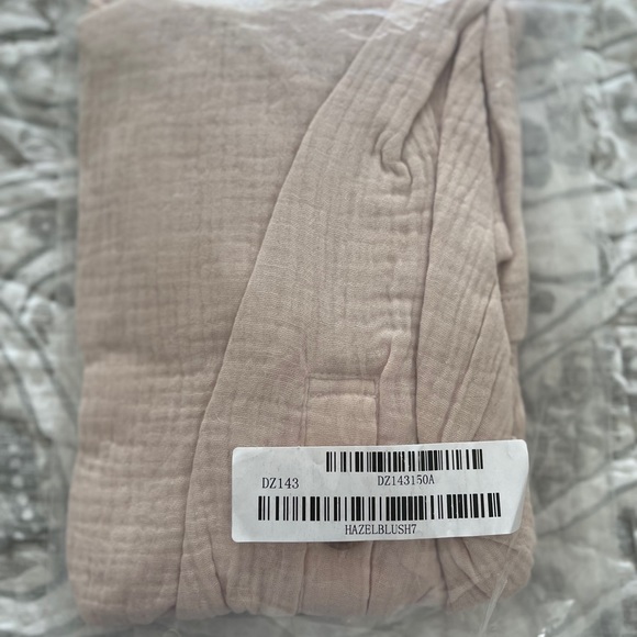 NIB Velvet Fawn Blush Muslin Girls Top Size 7T - Picture 3 of 3